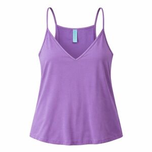 Athleta Renew V-Neck Tank Top Purple Racerback Camisole Womens Medium